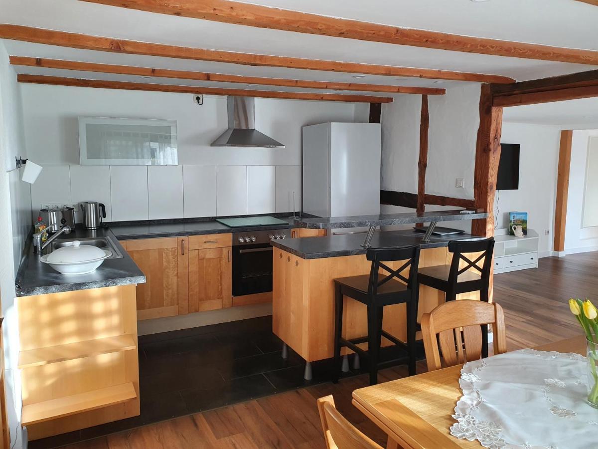 Gemuetliches Fachwerk Im Oberbergischen Apartment Wiehl Luaran gambar