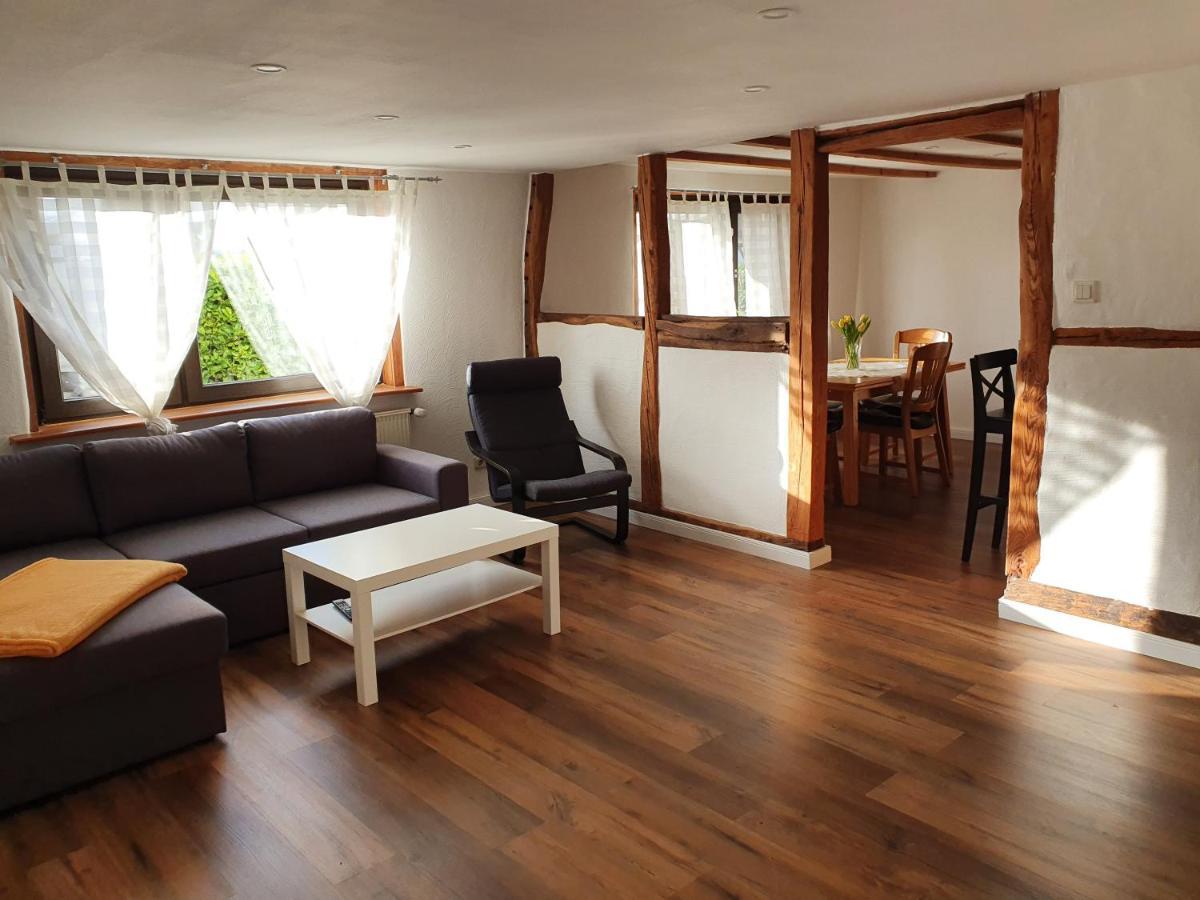Gemuetliches Fachwerk Im Oberbergischen Apartment Wiehl Luaran gambar